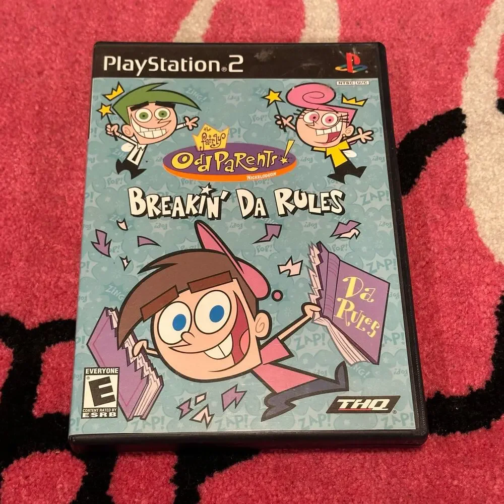 The Fairly OddParents: Breakin' Da Rules (Sony PlayStation 2, PS2)